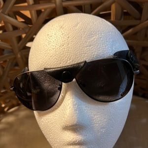 New Ossat Mens Sport Sunglasses with Leather Unique
